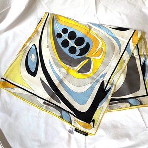 Emilio Pucci silk scarf 36 x 36"